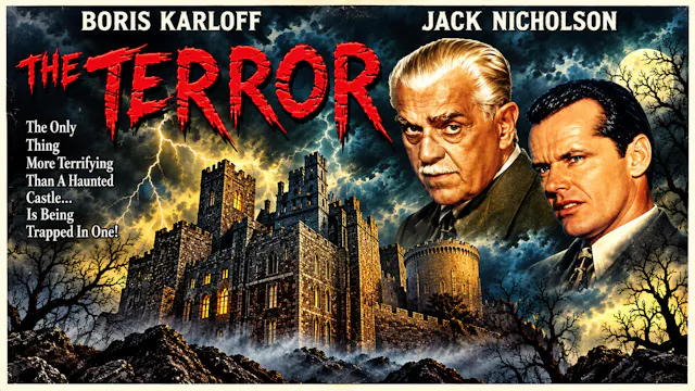 The Terror (1963) BORIS KARLOFF, JACK...