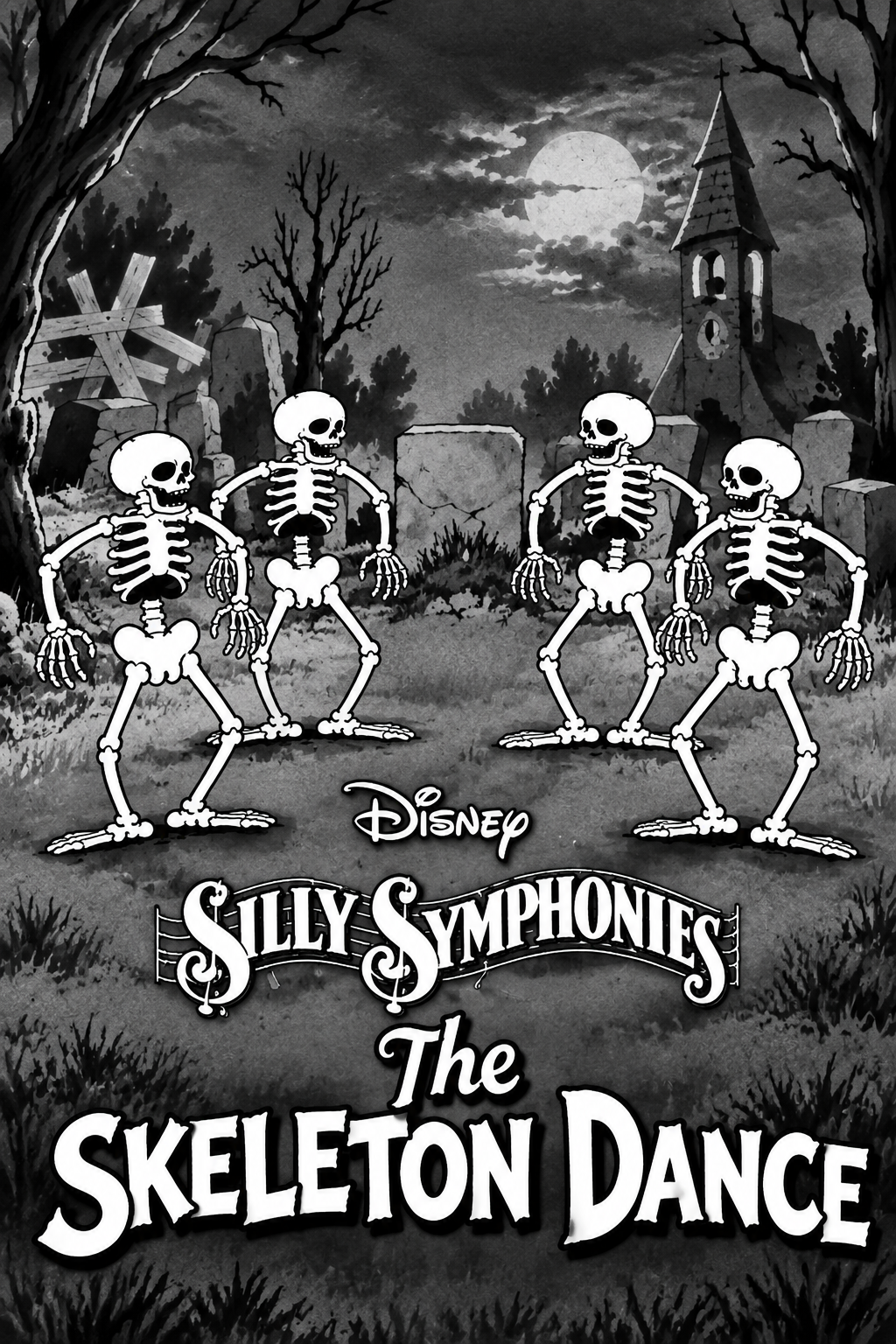 The Skeleton Dance -1927  Walt Disney a CLASSIC