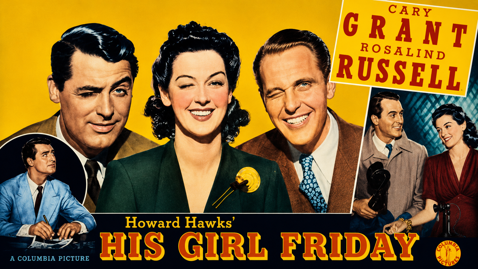 HIS GIRL FRIDAY FILM