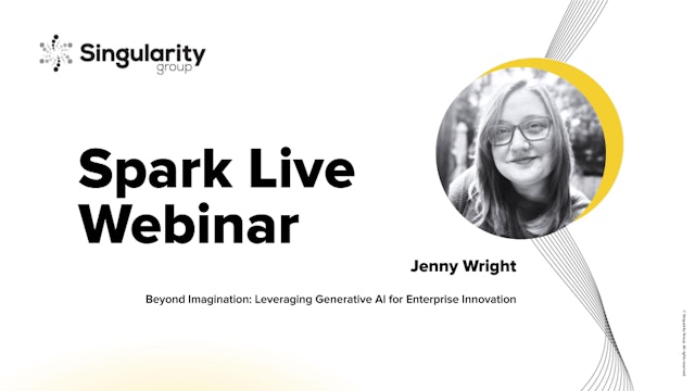 Jenny Wright - Leveraging Generative AI for Enterprise Innovation
