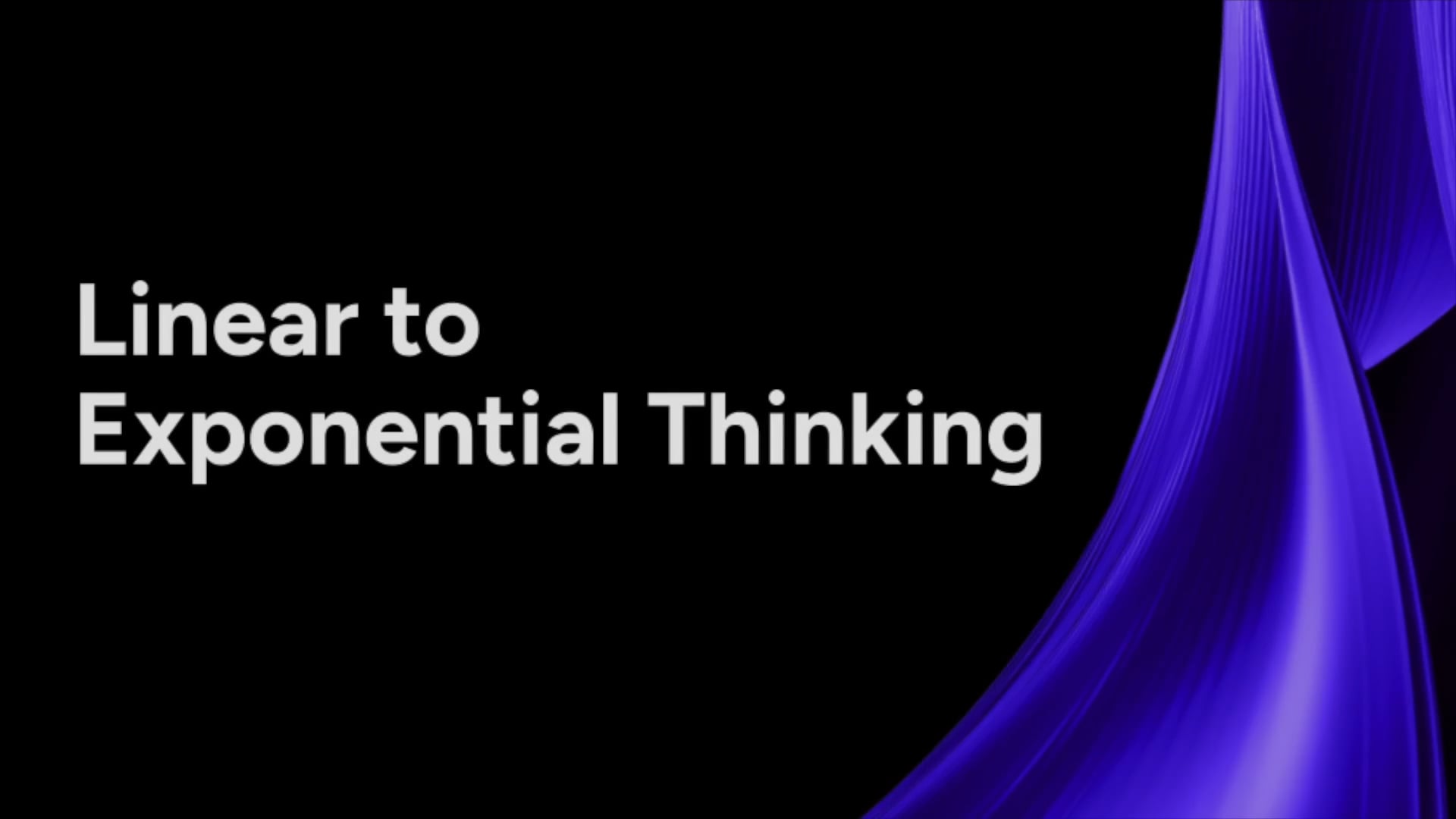 1.2 Linear to Exponential Thinking: An Introduction