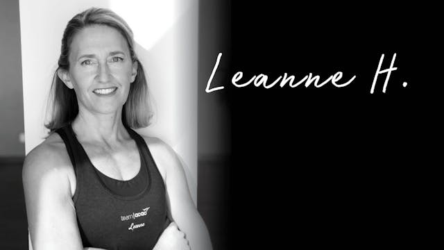9:30am Barre 45 with Leanne H