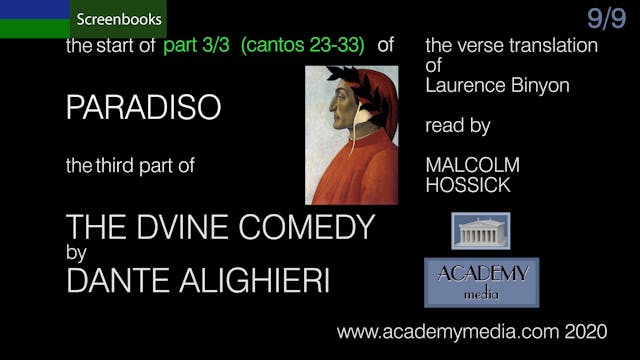 The Divine Comedy: Paradise part 3 9/9