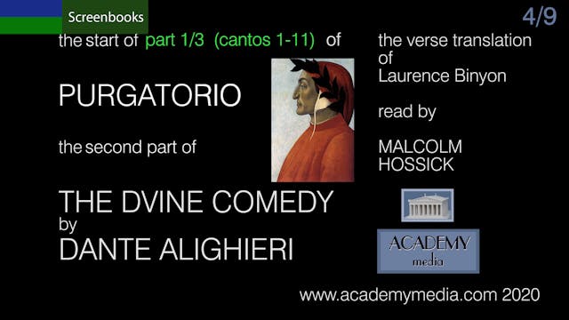 The Divine Comedy: Purgatory part 1 4/9