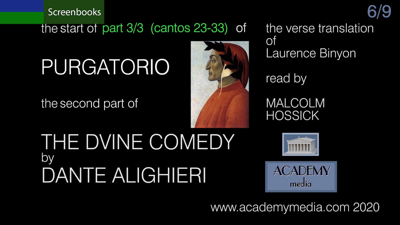 The Divine Comedy: Purgatory part 3  6/9
