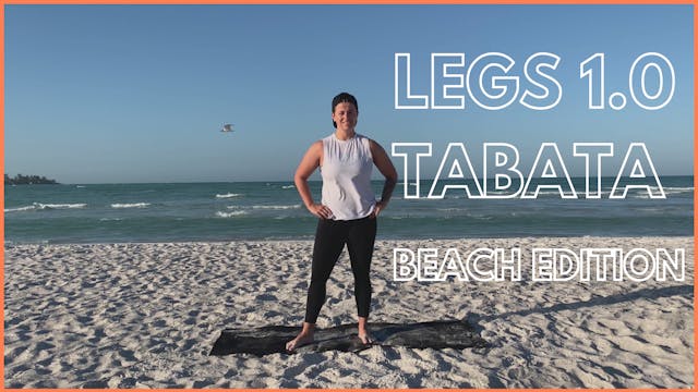 TABATA LEGS 1.0 - BEACH EDITION  /  C...