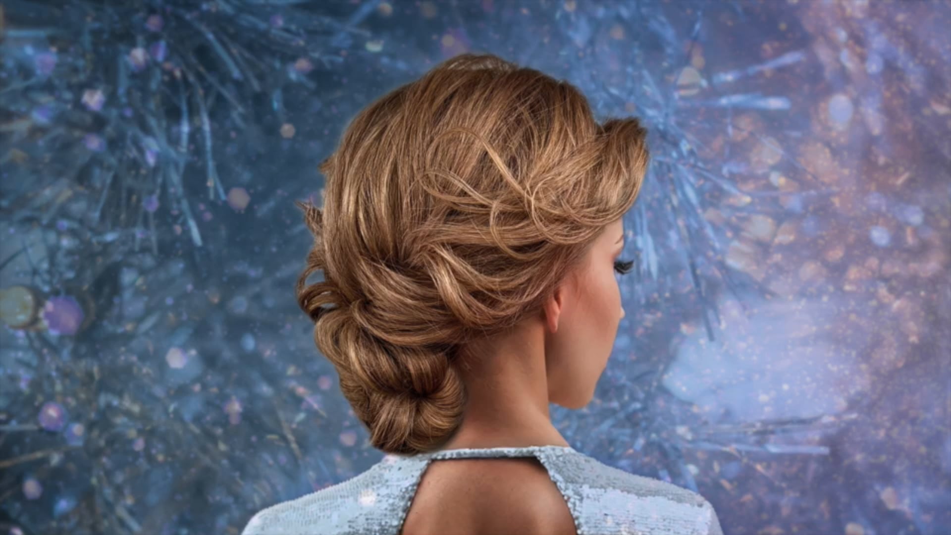 Textured Chignon, The Party Inspiration Collection