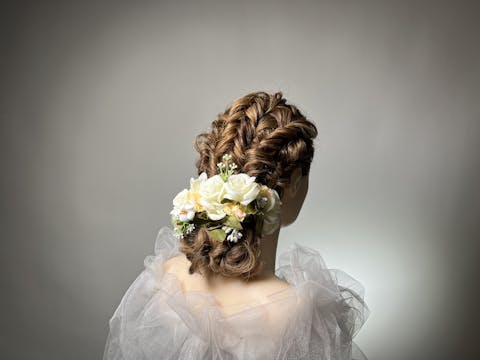 Bridal - Shoulder Length Hair