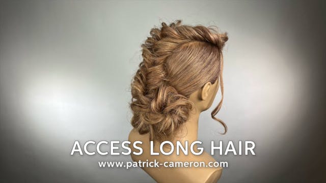 Access Long Hair Live, Casual Twist C...
