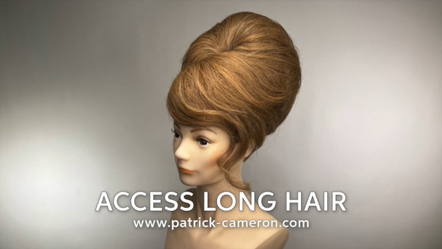 Access Long Hair Live, Inspired by the 1960's Bouffant from 7 August 2023