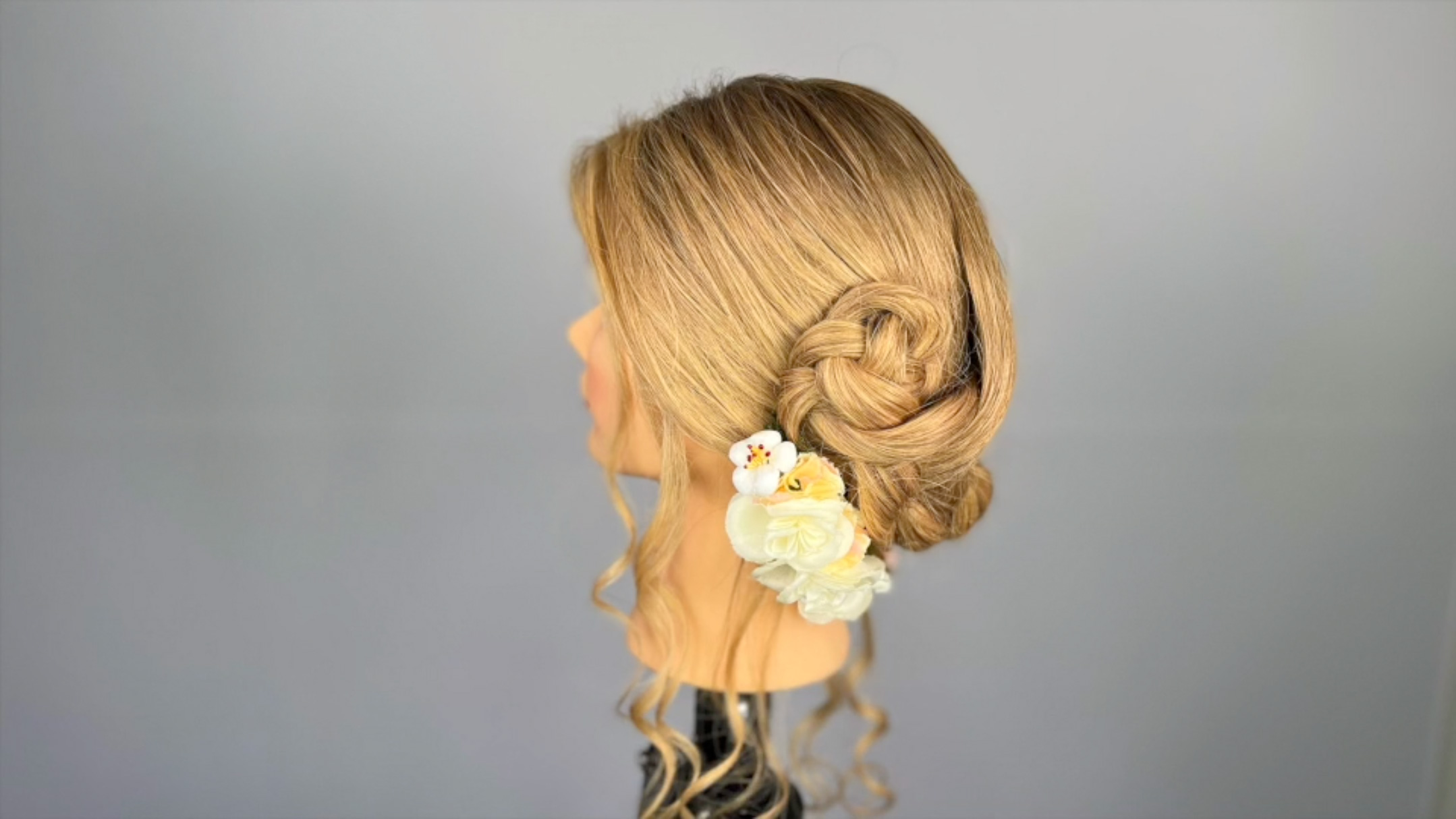 Soft Braided Chignon 
