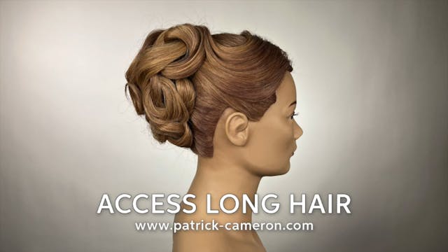 Access Long Hair Live, Knotted Elegan...