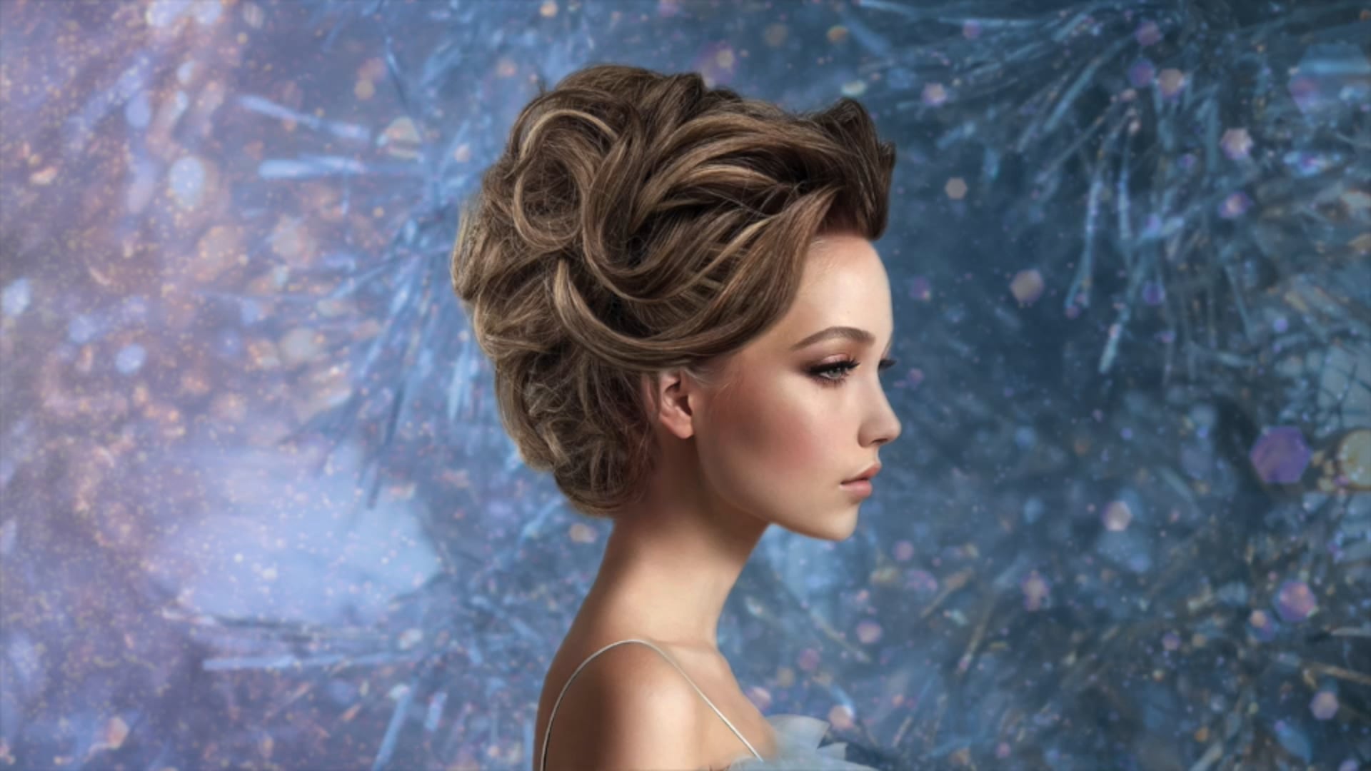 Casual Chignon, The Party Inspiration Collection