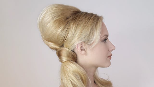 Bouffant Ponytail