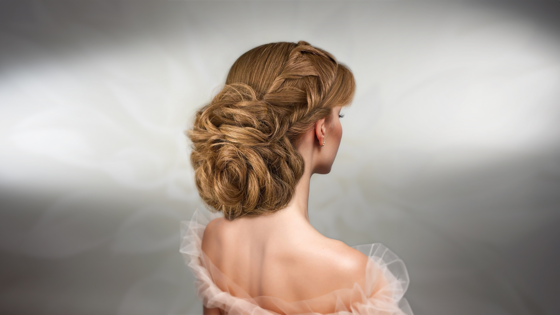 Textured Braid and Chignon