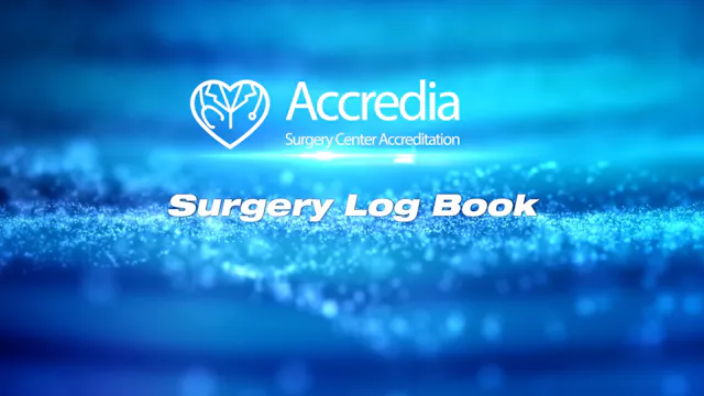 Surgery Log Book