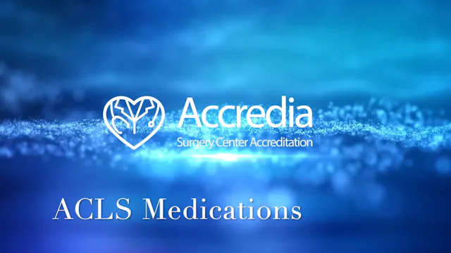 ACLS Medications