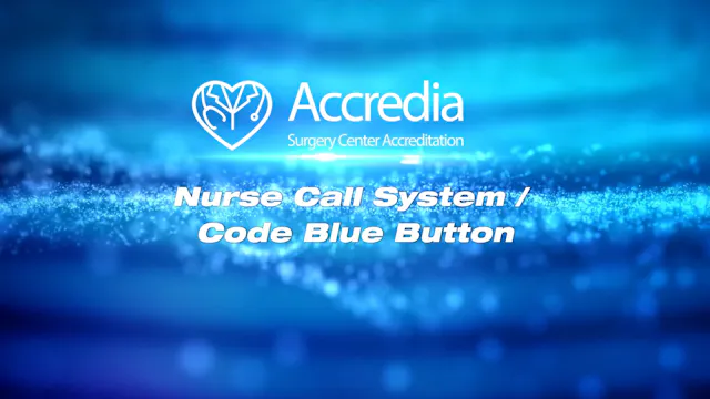 Nurse Call System  Code Blue Button