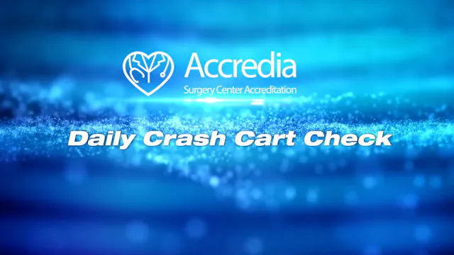 Daily Crash Cart Check