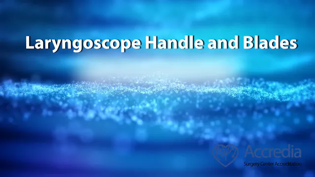 Laryngoscope Handle and Blades