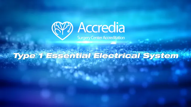 Type 1 Essential Electrical System