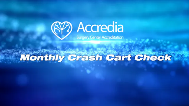 Monthly Crash Cart Check