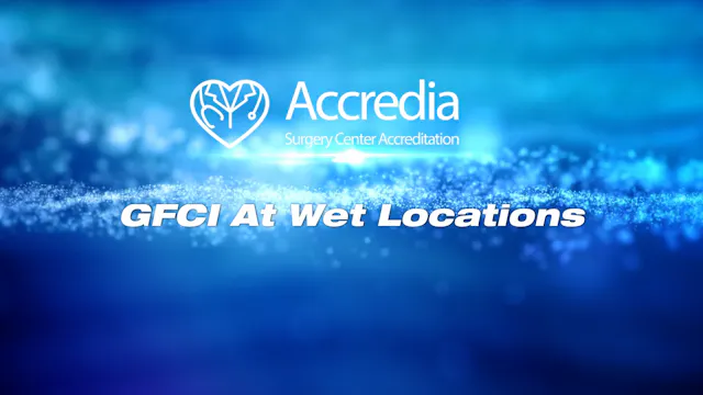 GFCI At Wet Locations