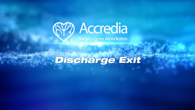 Discharge Exit