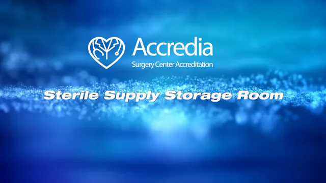 Sterile Supply Storage Room