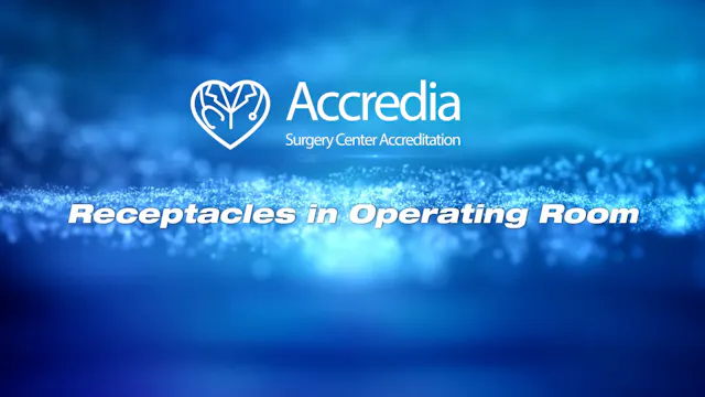 Receptacles in Operating Room