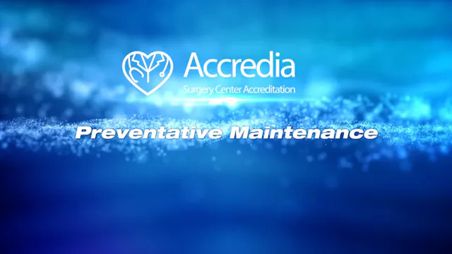 Preventative Maintenance