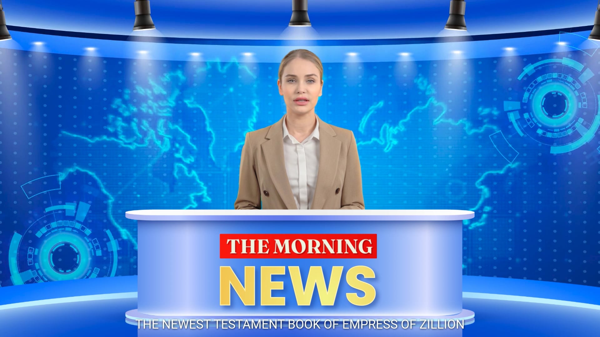 Morning News The Newest Testament Book Empress of Zillion; Gods Chosen People