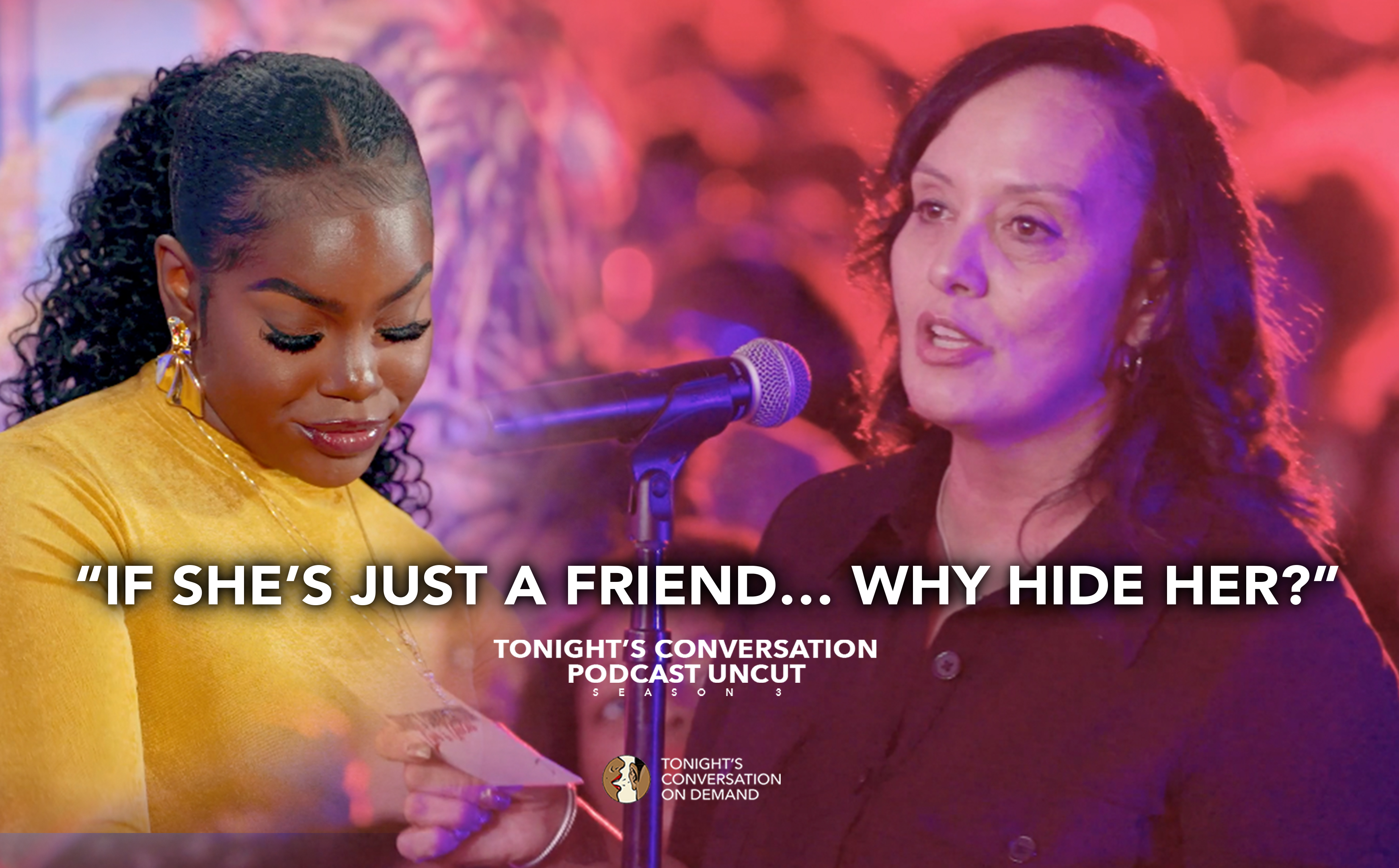 If She’s Just a Friend… Why Hide Her?