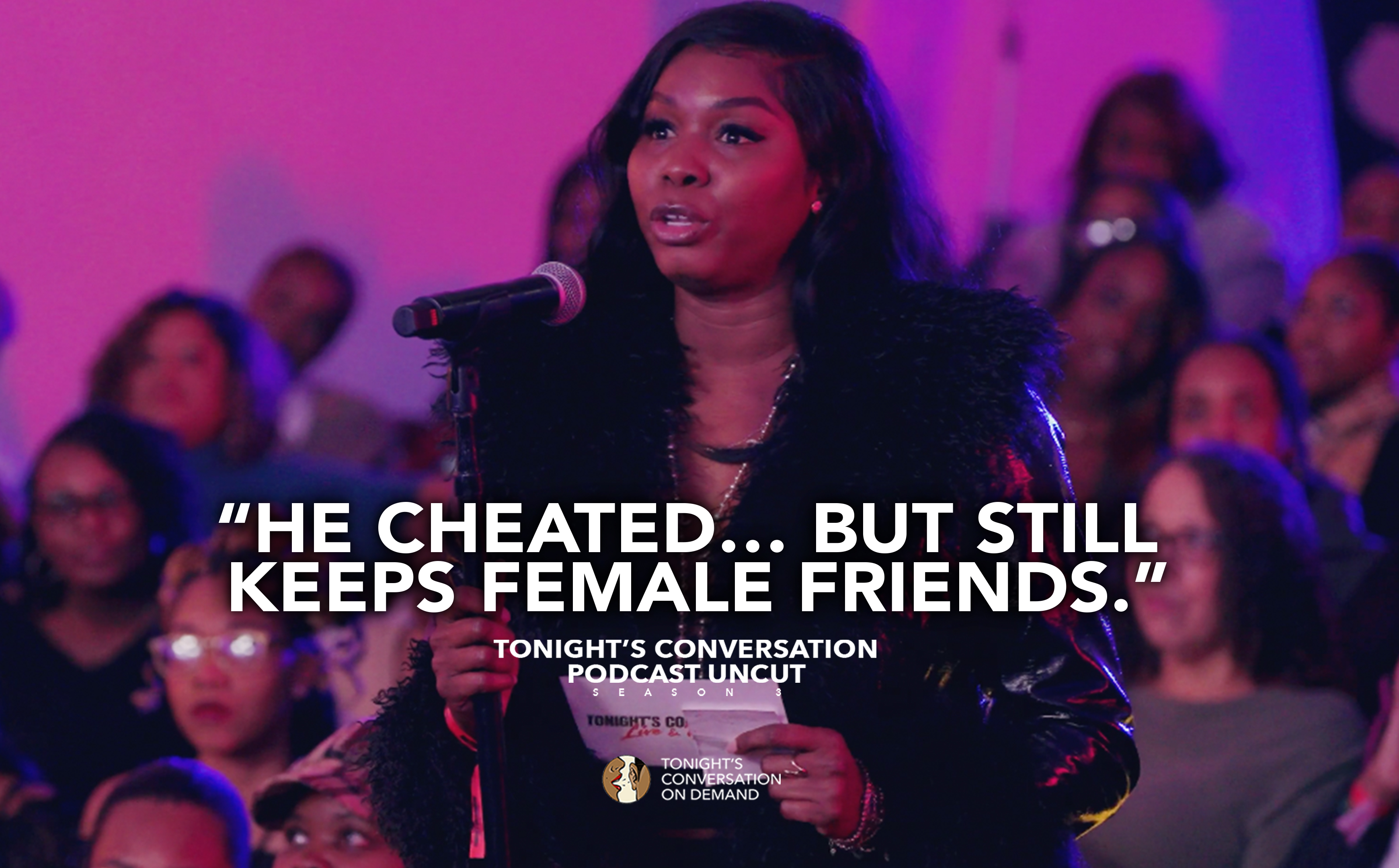 He Cheated… But Still Keeps Female Friends.