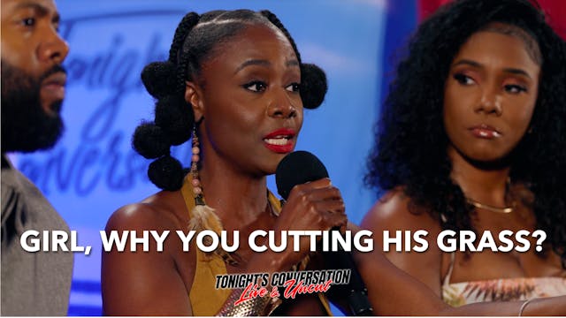 Girl, Why You Cutting His Grass?