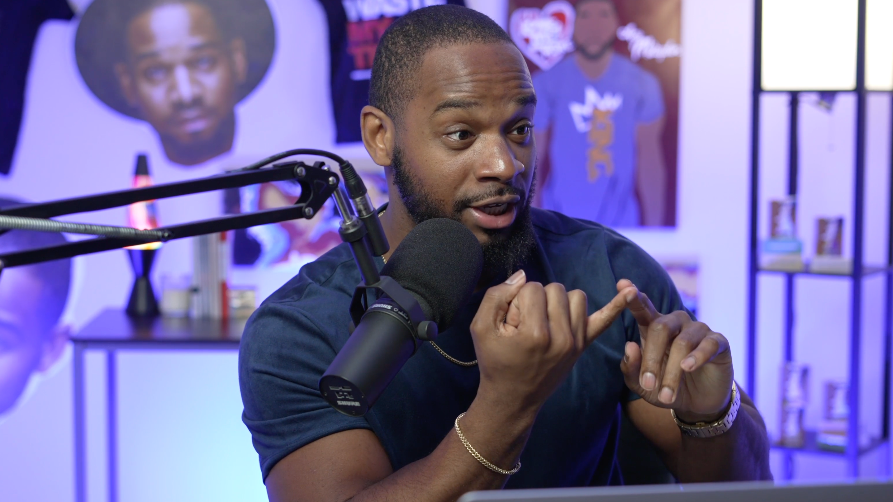 Just Mike likes a woman that's on demon time...