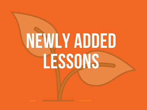 Newly Added Lessons