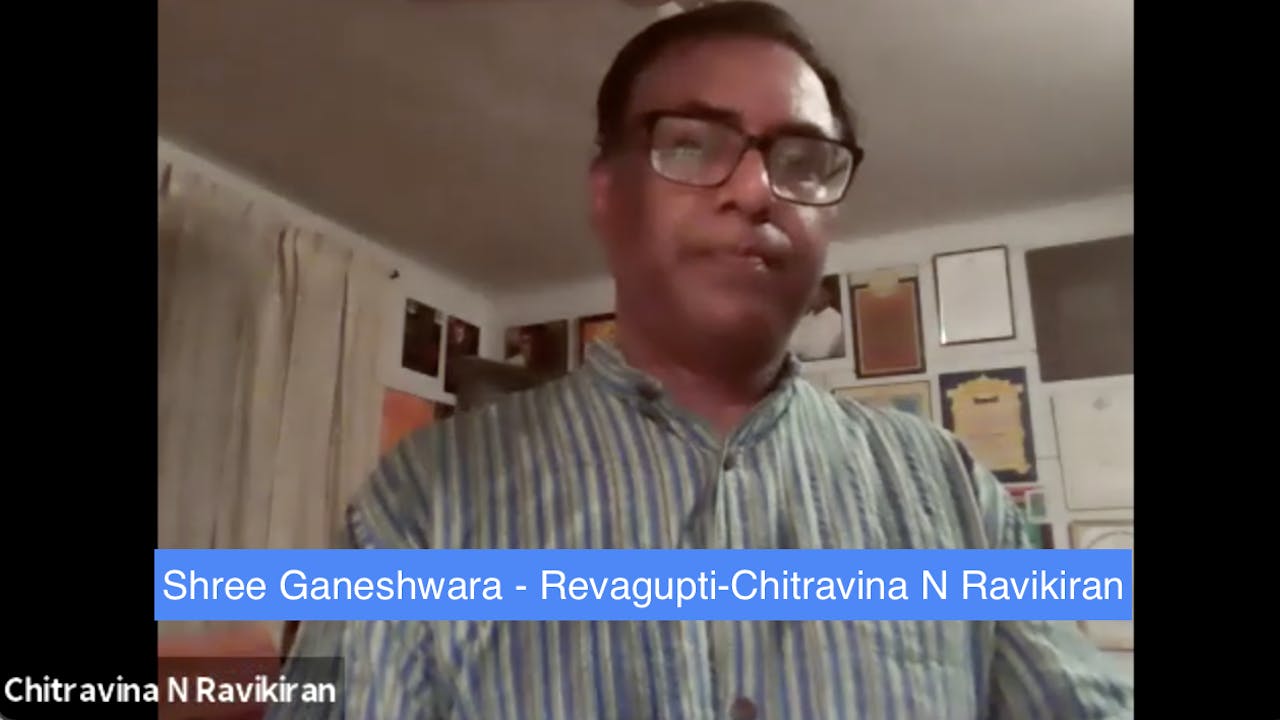 Shree Ganeshwara - Revagupti - ChitravinaRavikiran