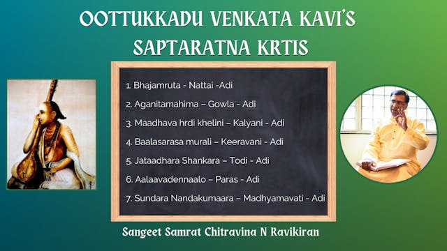 OVK's  SAPTARATNAS: Chitravina N Ravikiran