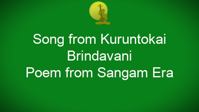 Song from Kuruntokai - Brindavani