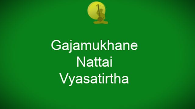 Gajamukhane-Nattai-Vyasa Teertha
