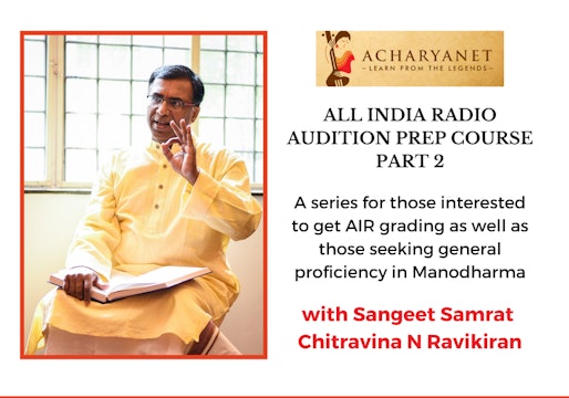 ALL INDIA RADIO Audition Prep Course - Part 2 - segment 1