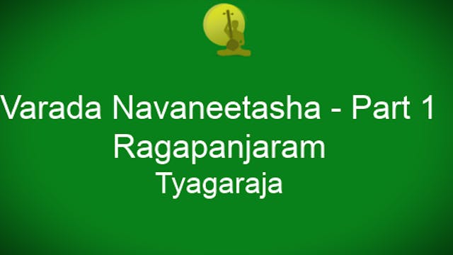 Varada Navaneetasha – Ragapanjaram – ...