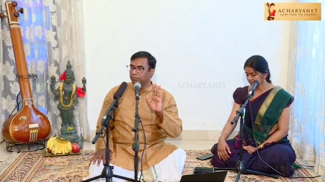 Rasika mahottama - Sarasangi - Mishra Chapu -  Oottukkadu Venkata Kavi