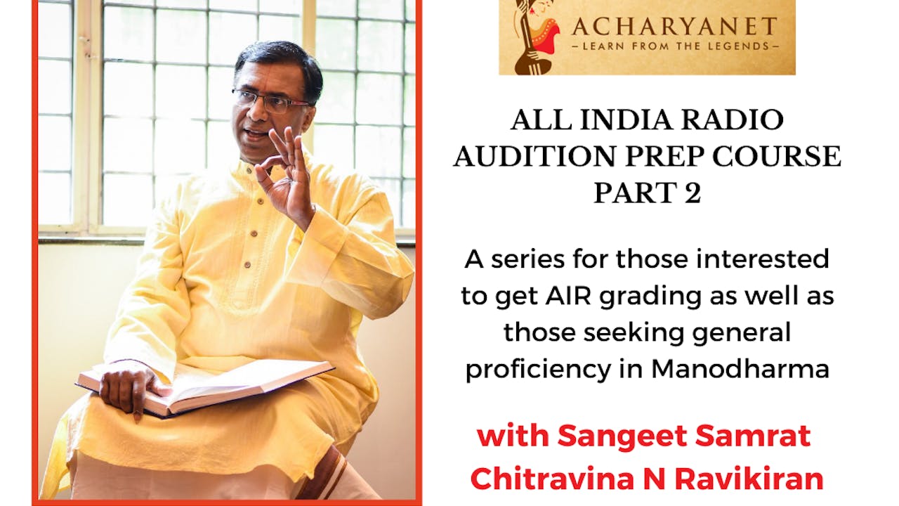 ALL INDIA RADIO (AIR) Audition Prep Course -Part 2
