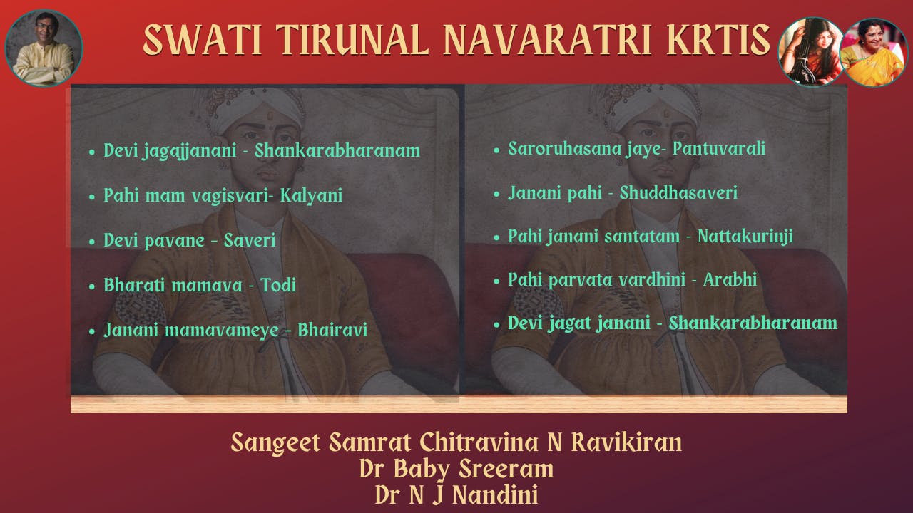 SWATI TIRUNAL NAVARATRI KRTIS