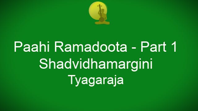 Pahi rama doota – Shadvidhamargini – ...