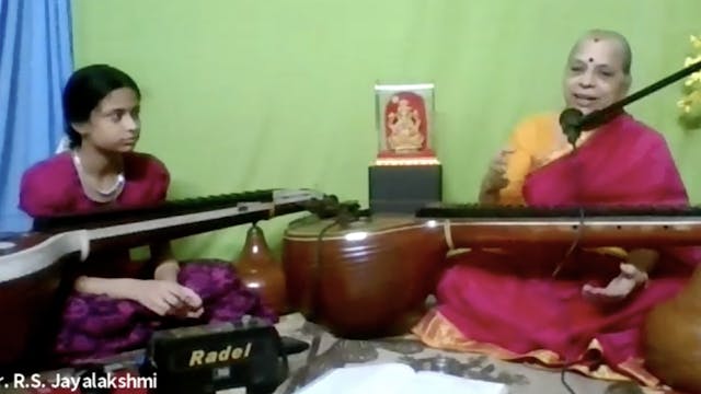 TANAM TECHNIQUES: Dr R.S Jayalakshmi