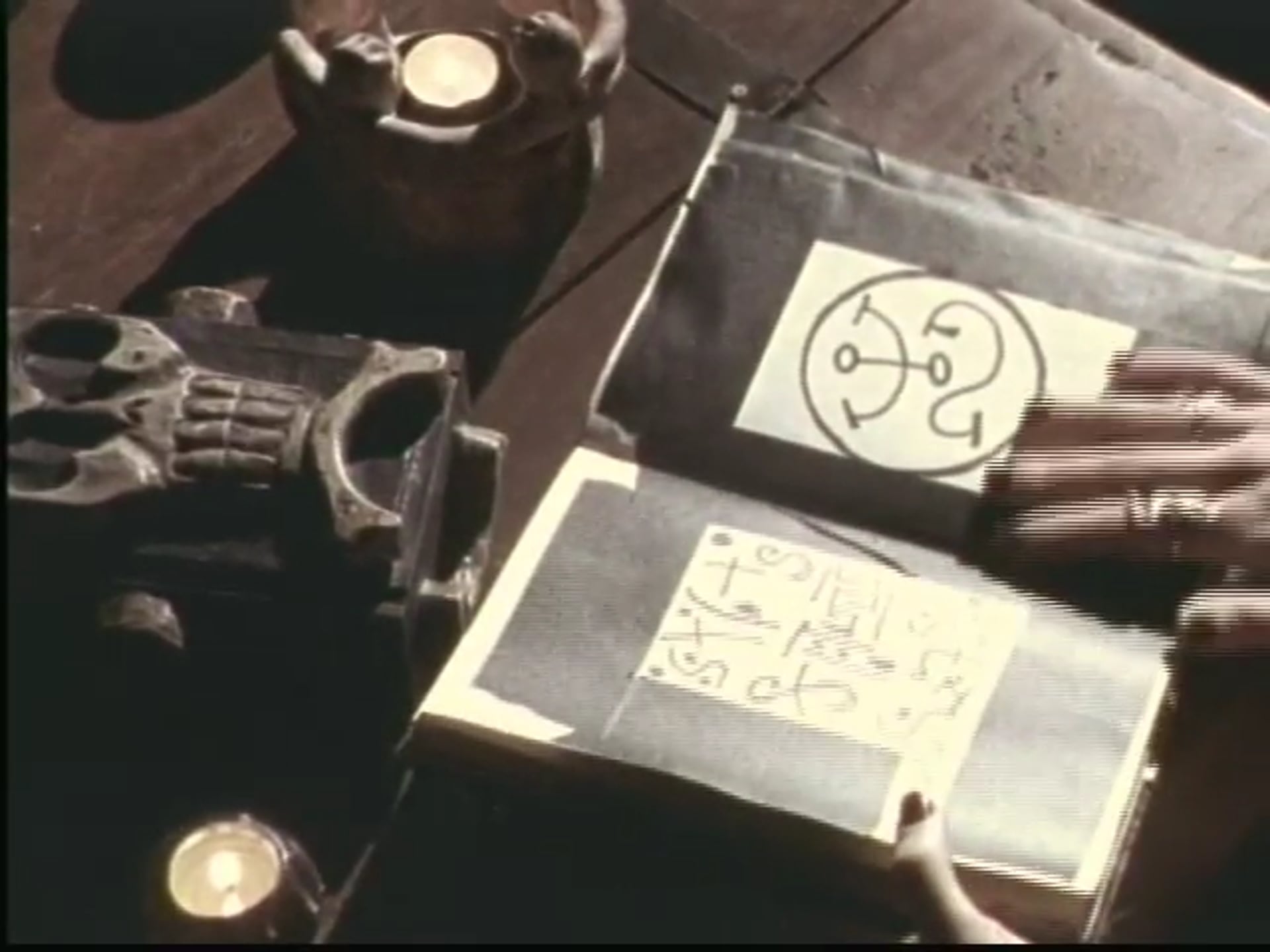 streaks in the mirror