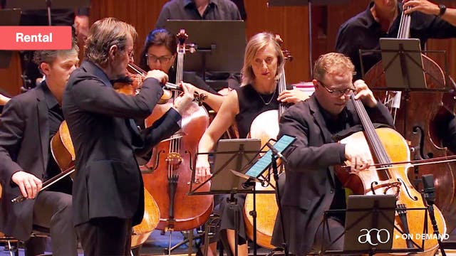 ACO In Concert: Brahms' Concerto for Violin and Cello ‘Double Concerto’